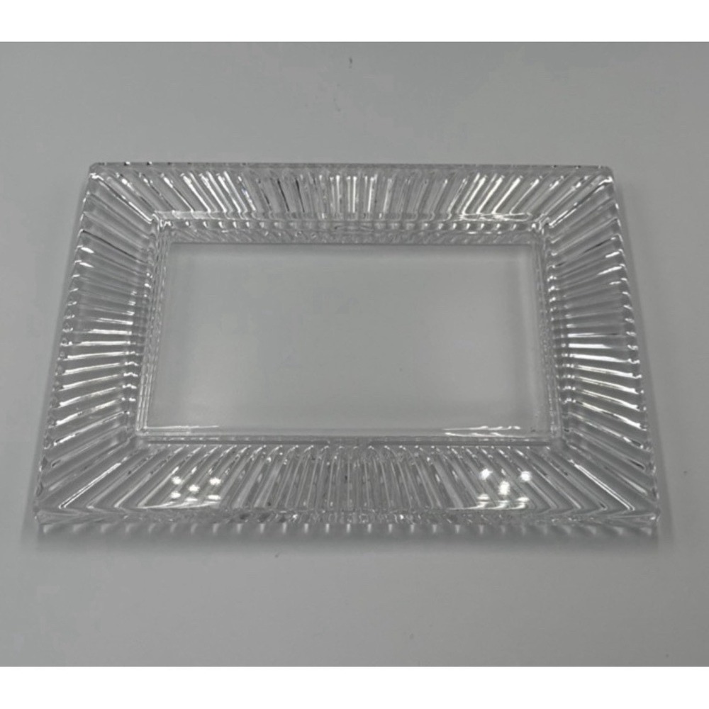 VTG Waterford Crystal Somerset Pattern 5" X 7" Tabletop Picture Frame - Picture 4 of 8